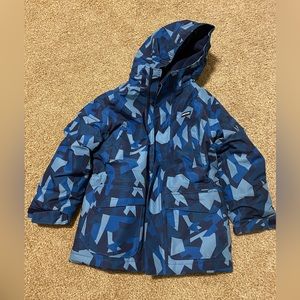 Boys Squall Fleece Lined Waterproof Inaulated Parka